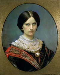 Portrait of Theodosia Ogilvie, 1859